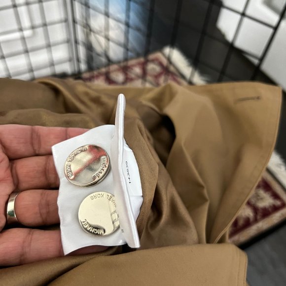 Michael Kors Trench Dark Camel - Picture 14 of 16